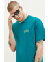 Dickies Памучна тениска в черно с принт - Pepit.bg