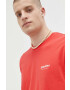 Dickies Памучна тениска в червено с принт - Pepit.bg