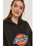 Dickies Суичър дамски в черно с принт - Pepit.bg