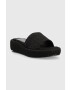 DKNY Чехли OVALIA в черно с платформа K1349809 - Pepit.bg