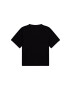 DKNY Детска памучна тениска в черно - Pepit.bg