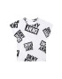 DKNY Детска памучна тениска в бяло - Pepit.bg