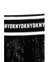 DKNY Детска пола в черно къс модел разкроен модел - Pepit.bg