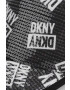 DKNY Детска шапка с козирка в черно с десен - Pepit.bg