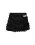 DKNY Детски къси панталони в черно с изчистен дизайн - Pepit.bg