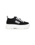 DKNY Детски ниски кецове в черно - Pepit.bg