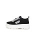 DKNY Детски ниски кецове в черно - Pepit.bg
