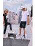 DKNY Детски памучен къс панталон - Pepit.bg