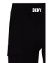 DKNY Детски панталони в черно с принт - Pepit.bg