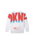 DKNY Детски суичър в бяло с принт - Pepit.bg