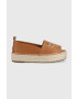 DKNY Еспадрили Maddy в кафяво с платформа - Pepit.bg
