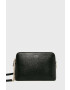 DKNY Кожена чанта в черно - Pepit.bg