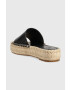 DKNY Кожени чехли CAMILLO в черно с платформа K1304618 - Pepit.bg