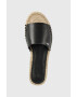 DKNY Кожени чехли CAMILLO в черно с платформа K1304618 - Pepit.bg