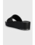 DKNY Кожени чехли JASNA в черно с платформа K4205489 - Pepit.bg