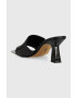 DKNY Кожени чехли KAILYN в черно с ток стилето K1374221 - Pepit.bg
