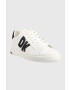 DKNY Кожени маратонки ABENI в бяло K1300916 - Pepit.bg