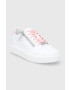 DKNY Кожени обувки в бяло - Pepit.bg