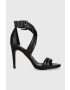 DKNY Кожени сандали ALAINA в черно K4247382 - Pepit.bg
