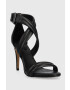 DKNY Кожени сандали ALAINA в черно K4247382 - Pepit.bg
