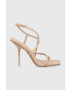 DKNY Кожени сандали REIA в бежово K4261929 - Pepit.bg