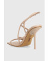 DKNY Кожени сандали REIA в бежово K4261929 - Pepit.bg