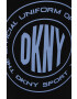 DKNY Къси панталони в черно с принт със стандартна талия - Pepit.bg