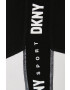 DKNY Къси панталони в черно с принт със стандартна талия - Pepit.bg