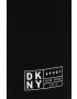 DKNY Къси панталони в черно с принт с висока талия - Pepit.bg