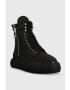 DKNY Маратонки Aken в черно с платформа - Pepit.bg