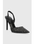 DKNY Обувки с висок ток Macia в сиво - Pepit.bg