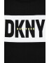 DKNY Памучна тениска в черно - Pepit.bg