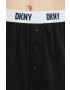 DKNY Пижама дамска в черно - Pepit.bg