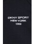 DKNY Суичър дамска в черно с принт - Pepit.bg