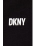 DKNY Суичър в черно с изчистен дизайн - Pepit.bg