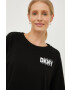 DKNY Суичър в черно с принт - Pepit.bg