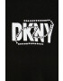 DKNY Суичър в черно с принт - Pepit.bg