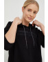 DKNY Суичър в черно с качулка с апликация - Pepit.bg