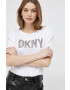 DKNY Тениска в бяло - Pepit.bg