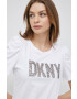 DKNY Тениска в бяло - Pepit.bg