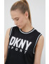 DKNY Топ дамски в черно - Pepit.bg