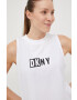 DKNY Топ дамски в бяло - Pepit.bg