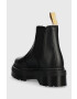 Dr. Martens Боти челси V 2976 Quad Mono в черно с платформа - Pepit.bg