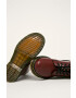 Dr. Martens Кожени кубинки 1460 в бордо с платформа - Pepit.bg
