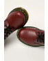 Dr. Martens Кожени кубинки 1460 в бордо с платформа - Pepit.bg