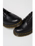 Dr. Martens Половинки обувки 3989 в черно с равна подметка 22210001 - Pepit.bg