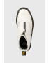Dr. Martens Кожени боти Jetta в бяло с платформа - Pepit.bg