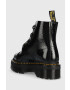 Dr. Martens Кожени боти Sinclair в черно с платформа - Pepit.bg