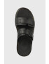 Dr. Martens Кожени чехли в черно - Pepit.bg