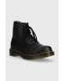 Dr. Martens Кожени кубинки 101 в черно с платформа DM30700001 - Pepit.bg
